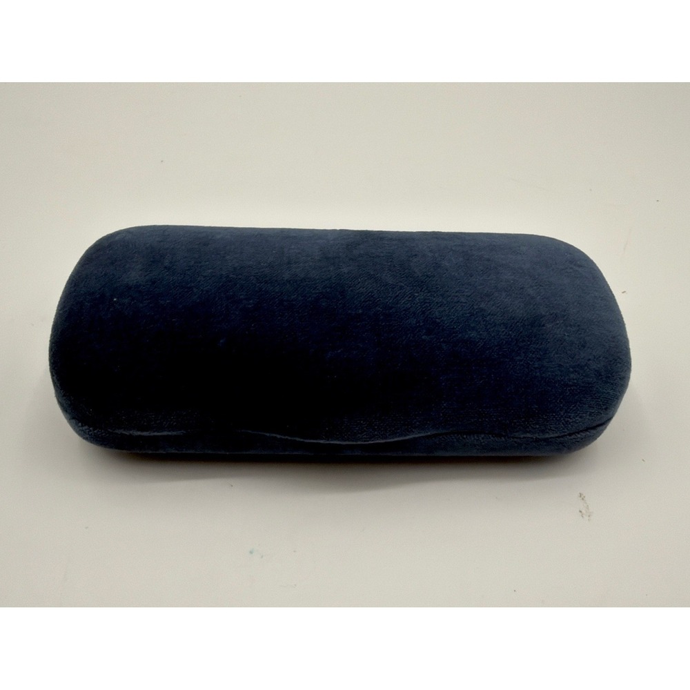 Vintage Clamshell Gucci Sunglass Case Authentic. Velvet Blue , Red inside. - Picture 2 of 4